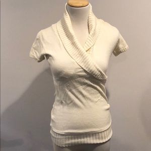 BCBG shirt sleeve sweater
